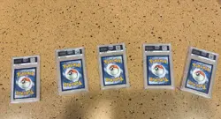 5 Slab Pokemon Lot Graded- Holo's, Trainers - Image 2