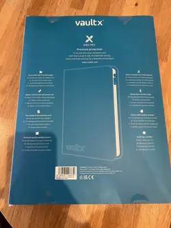 Vault X 9 Pocket Exo-Tec Zip Binder SV5 Pokemon Temporal Forces First Edition - Image 2