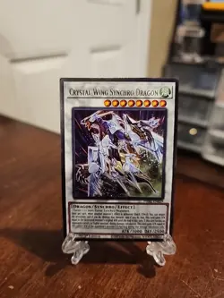Crystal Wing Synchro Dragon 1st Edition Rare PHRE-EN059 Yu-Gi-Oh! - Image 1