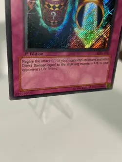 Yugioh - Magic Cylinder - LON-104 - 1st Edition Secret Rare - Holo Bleed - MP - Image 3