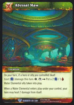 World of Warcraft TCG Abyssal Maw - War of the Elements -21/220 - Image 1
