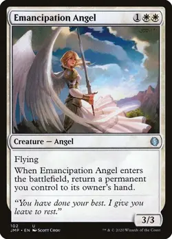 1x Emancipation Angel - ANIME ART - Jumpstart 2022 NM-Mint - MTG - Image 1