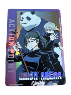 Panda Maki UA02BT/JJK-1-AP04 Jujutsu Kaisen Action point Union Arena Card Foil - Image 1