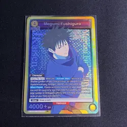 Megumi Fushiguro SR UEX02BT JJK-3-007 Union Arena Jujutsu Kaisen Vol. 2 - Image 1