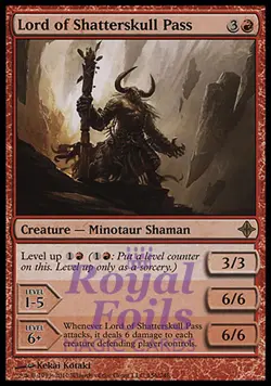 Lord of Shatterskull Pass 1x FOIL ROE MTG Rise of Eldrazi Rare MINT red - Image 1