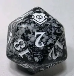 Magic The Gathering Die / Dice (19 mm) MTG Battle For Baldur’s Gate D20 Random - Image 4