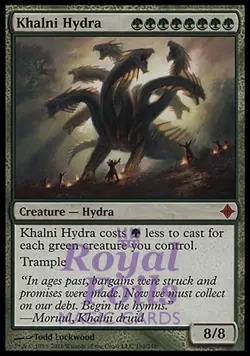 Khalni Hydra 1x FOIL ROE MTG Rise of Eldrazi Mythic MINT green - Image 1