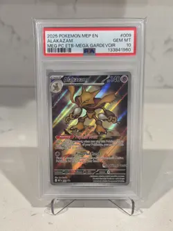 Pokemon - Alakazam Pokemon Center Mega Evolution #009 PSA 10 - Image 1