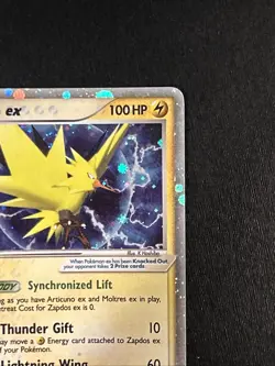Zapdos ex Black Star Promo 033 MP/HP Pokemon Card Ex Era - Image 3