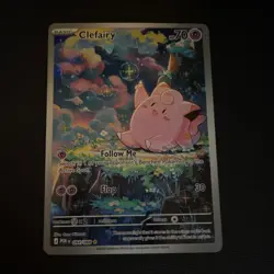 The Pokemon Company Lillie's Clefairy ex Full Art Holo Sv09 184/159 Basic 190HP - Image 1