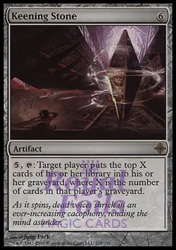 Keening Stone 1x FOIL ROE MTG Rise of Eldrazi Rare VF artifact - Image 1