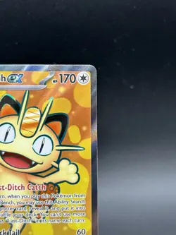 Pokemon Meowth EX Ultra Rare 107/088 Perfect Order Possible PSA 10! - Image 2