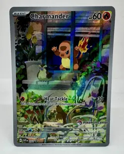 MINT Charmander 044 Pokemon Center Promo - Obsidian Flames Pokemon Center ETB - Image 1