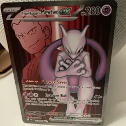 POKEMONS TEAM ROCKETS MEOW2 EX 213/182 ENGLISH DESTINED RIVALS 🔥🔥GORGEOUS - Image 1