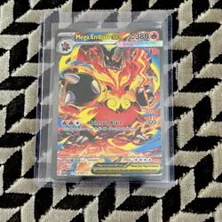 Pokemon TCG Mega Emboar Ex 273/217 Ascended Heroes Special illustration rare - Image 1