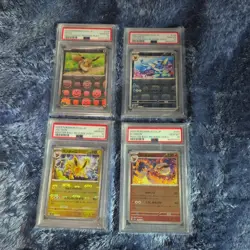 PSA 10 Eevee Flareon Vaporeon Jolteon Master Ball Pokemon 151 Jap. US Seller - Image 1