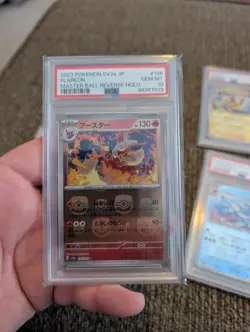 PSA 10 Eevee Flareon Vaporeon Jolteon Master Ball Pokemon 151 Jap. US Seller - Image 4