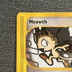 Meowth 121/165 - C Expedition - E Reader LP/NM - Vintage WOTC Pokemon TCG - Image 3