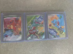 Pokemon TCG: First Partner Illustration Collection Series1 Kanto GEN 1 Starters - Image 1