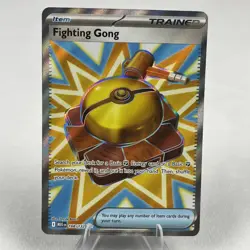 Fighting Gong 168/132 Ultra Rare Mega Evolution Pokemon TCG Mint NM - Image 1