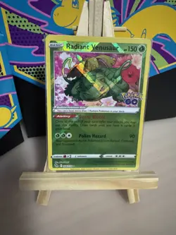 Radiant Venusaur 004/078 Pokemon GO Holo - Image 1