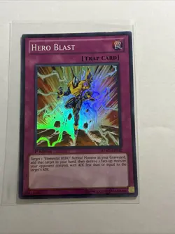 YuGiOh Hero Blast Super Rare 1st Edition RYMP-EN032 - Image 1
