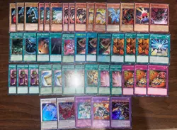 Complete Dragon Turbo Deck Edison Yugioh Extra Staples More - Image 1