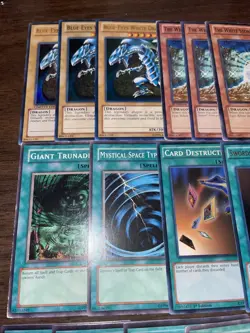 Complete Dragon Turbo Deck Edison Yugioh Extra Staples More - Image 2