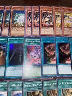 Complete Dragon Turbo Deck Edison Yugioh Extra Staples More - Image 3