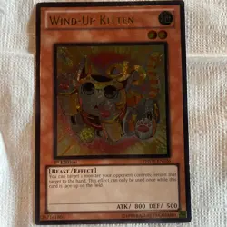 Wind-Up Kitten - Yu-Gi-Oh! TCG - PHSW-EN026 - Ultimate Rare, 1st Edition - Image 1