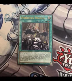 YuGiOh! Forbidden Droplet OP16-EN003 Ultimate Rare VLP/NM Playset (x3) Copies - Image 1
