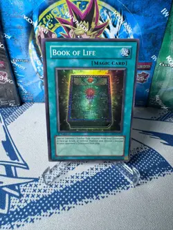Yu-Gi-Oh! Book of Life - PGD 1st - LP - Super Rare - Image 1