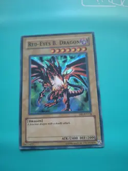 Yugioh - Red-Eyes B. Dragon Super Rare DB1-EN126 MP - Image 1