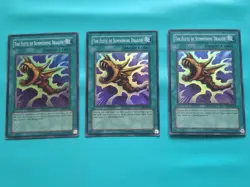 YuGIOH (3) The Flute of Summoning Dragon - SDK-042 - Super Rare - Unlimited - Image 1