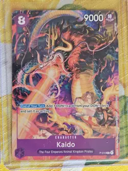 Kaido P-010 (Winner Pack Vol. 1) P-010 One Piece Promotion Cards - Image 4