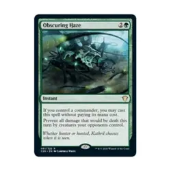 WOTC MtG Commander 2020 Obscuring Haze (R) NM - Image 1