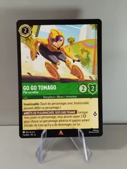 Carte LORCANA FR - Chapitre 6 73/204 Go go Tomago - Rare Neuf - Image 1