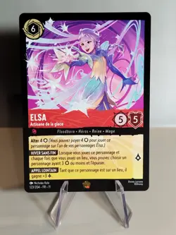LORCANA FR - Chapitre 11 123/204 Elsa - Legendaire non Foil Neuf - Image 1