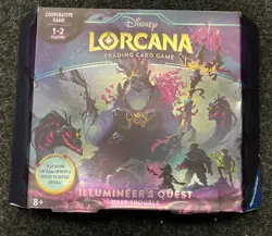 New 2024 Disney Lorcana TCG Ursula's Return Illumineer's Quest Deep Trouble 12x9 - Image 1