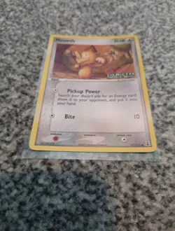 Pokemon TCG Meowth EX Delta Species 77/113 Reverse Holo Stamped Card - Image 3