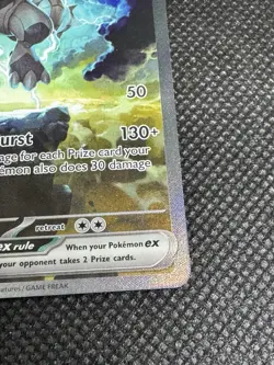 Pokemon Zekrom EX 166/086 Sv: Black Bolt Holo Special Illustration Rare Card - Image 5