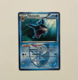 Pokemon TCG Sharpedo - Black & White 33/135 Plasma Storm - Rare NM Pokemon Card - Image 1