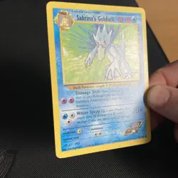 Sabrina’s Golduck 30/132 Pokemon Gym Challenge Unlimited Non Holo Rare Card - Image 3