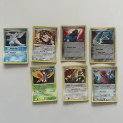 Pokemon TCG 2007 to 2010 Assorted Sets Lot 7X Holo & 51X Reverse Holo Cards - Image 1