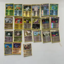Pokemon TCG 2007 to 2010 Assorted Sets Lot 7X Holo & 51X Reverse Holo Cards - Image 3