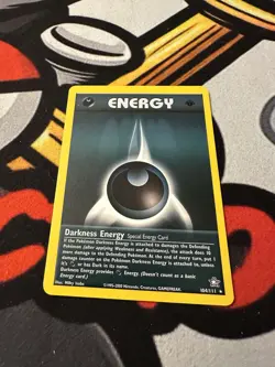 Darkness Energy - 104/111 - Pokemon Neo Genesis Unlimited Rare Card WOTC NM - Image 1