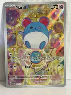 Marill 232/217 Illustration Rare Pokemon Card Ascended Heroes - Image 1