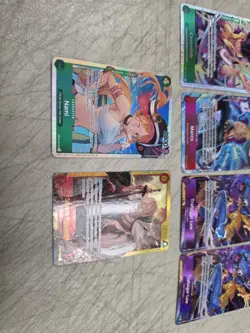 Lot of 6 One Piece Super Rare Full Art Foil Cards One Piece NM/LP Lot !!! - Image 4