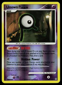 Pokemon Card - Unown (R) Legends Awakened 77/146 Uncommon Reverse Holo - Image 1