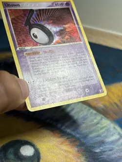 Unown T/28 Ex Unseen Forces Holo Secret Rare Pokemon Card - Image 5